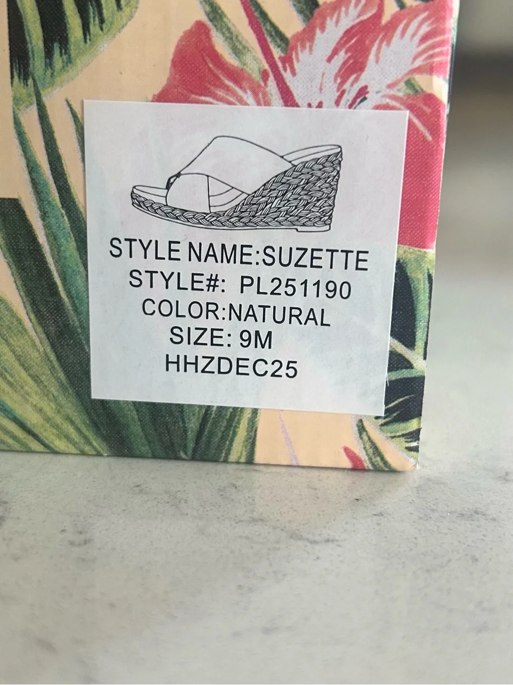 NEW Tommy Bahama Suzette Canvas Espadrille Wedge Sandals